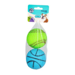 Dog Toy - Vinyl Balls 6.5cm - 2 Piece